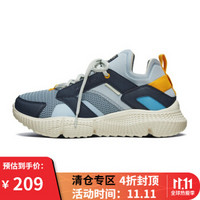 Skechers斯凯奇官方 新品复古厚底老爹鞋 时尚拼色休闲鞋男鞋51978 51978/BLMT 43