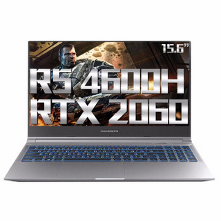 MECHREVO 机械革命 蛟龙560 15.6英寸 灰色 (锐龙R5-4500H、RTX 2060 6G、8GB、512GB SSD+1080P、IPS、60Hz)