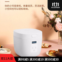 康佳(KONKA) 小型 电饭煲家用多功能 精致2L 电饭锅智能预约1-3人电饭锅 KRC-RS25