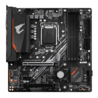 intel 英特尔 GIGABYTE 技嘉 B460M AORUS ELITE 板U套装 M-ATX紧凑型主板（Intel LGA1200、H410）