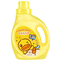 B.Duck 小黄鸭儿童洗衣液 婴儿洗衣液 多效洗衣液瓶装 1L