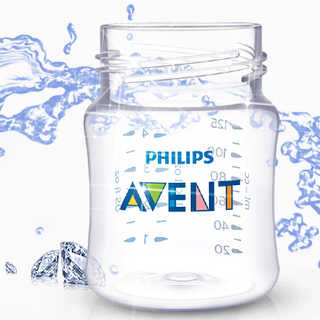AVENT 新安怡 SCF474/27 宽口径PA婴儿奶瓶2个装 260ml 慢流量奶嘴(1月+)