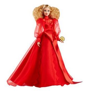 芭比（Barbie）经典复刻版本 美丽珍藏系列之芭比时尚致敬复刻版 GMM98