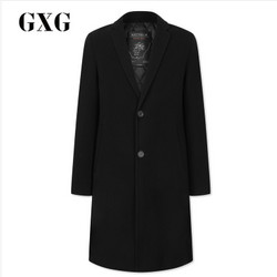 GXG GA126525G 男士羊毛长款大衣 *2件
