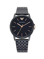 EMPORIO ARMANI/阿玛尼 阿玛尼/可互换的不锈钢盒皮革表带手表