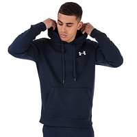 UNDER ARMOUR 安德玛 UA Rival Fleece Fitted Hoody 男士连帽卫衣 Navy XL