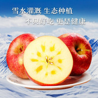 华北强 新疆阿克苏冰糖心苹果 带箱9.5-10斤 75-80mm