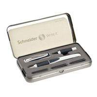 Schneider 施耐德 Ray套装 钢笔 0.5mm 明尖 白色/深灰