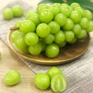 商品海外直采 韩国阳光玫瑰葡萄/提子 香印青提原箱2kg装 3串/箱 新鲜
