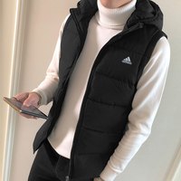 双十一好货羽绒服阿迪达斯 adidas官网旗舰店羽绒马夹男装运动服背心马甲