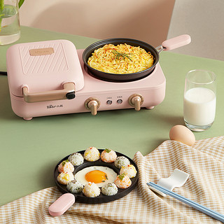 小熊三明治机早餐机多功能家用轻食机九合一加热吐司神器烤面包机