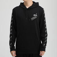 PUMA彪马情侣串标卫衣2020秋季新款运动服男装连帽上衣女装套头衫