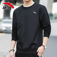 ANTA安踏卫衣男长袖套头衫2020冬季圆领上衣宽松打底衫官网运动服男装