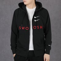 耐克swoosh外套Nike男装2020秋季新款双勾连帽夹克运动服CT7363