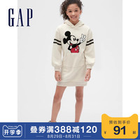 Gap女童可爱迪士尼联名连衣裙497522 2020新款洋气米奇童装卫衣裙