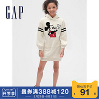 Gap女童可爱迪士尼联名连衣裙497522 2020新款洋气米奇童装卫衣裙