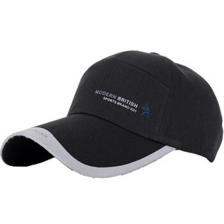GLO-STORY帽子男时尚个性韩版潮棒球帽休闲户外运动鸭舌帽MMZ834011 黑色