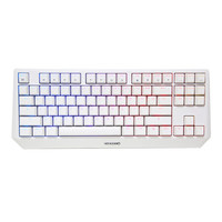 CHERRY 樱桃 MX 1.0 TKL 87键 有线机械键盘 白色 Cherry青轴 RGB