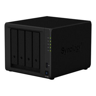 Synology 群晖 DS920+ 4盘位 NAS存储 黑色（J4125 4GB 6TB*4）