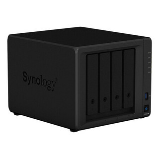 Synology 群晖 DS920+ 4盘位 NAS存储 黑色（J4125 4GB 14TB*4）