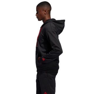 阿迪达斯 ADIDAS 男子 篮球系列 ROSE HOODIE 运动 连帽夹克 FH8161 XL码