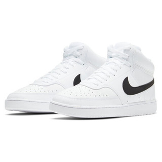 NIKE 耐克 男子 板鞋 经典 板鞋 COURT VISION MID 休闲鞋 CD5466-101白色41码