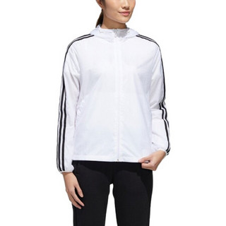 阿迪达斯 ADIDAS 女子 训练系列 MH FEM WB 运动 夹克/风衣 GF0143 L码