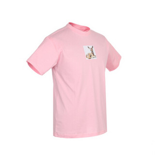 BURBERRY 博柏利 女士圆领短袖T恤 80246521 糖果粉色 L