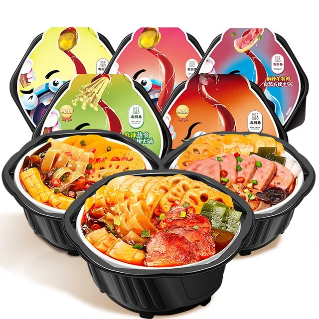 有厨易 自热小火锅 牛肚+蔬菜 4盒