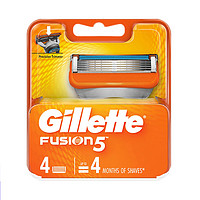 Gillette 吉列 锋隐5剃须刀片 4刀头