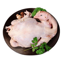 土新鲜冷冻鸡三黄鸡肉4只