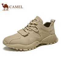 骆驼（CAMEL） 户外休闲鞋男运动韩版百搭工装鞋 A032213090 烟灰 38