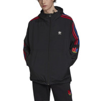阿迪达斯 ADIDAS 三叶草 男子 3D TREFOIL WB 运动 夹克/风衣 GF7125 黑色 S码