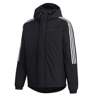 阿迪达斯 ADIDAS NEO 男子 运动休闲系列 M 3S PAD JKT 运动 棉服 GJ8860 L码