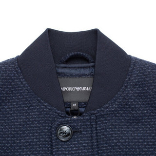 EMPORIO ARMANI阿玛尼EA奢侈品20秋冬男士棉外套 6H1BD8-1NRVZ NAVY-F929藏青色 52