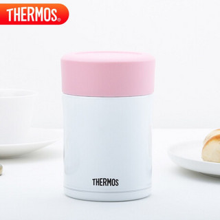 THERMOS 膳魔师 470ml高真空不锈钢焖烧杯食物罐带泄气阀保温饭盒保温桶 TCLA-470S RMPK