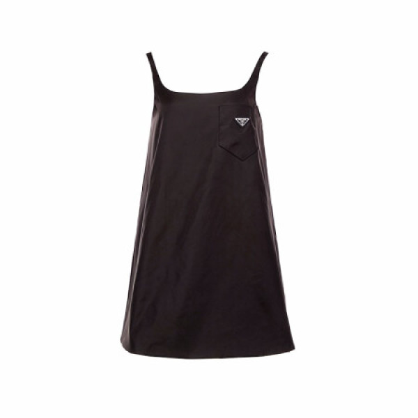 普拉达prada 女士黑色裙子 230621s201-1wq8-f0002 40