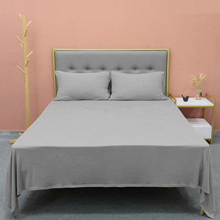 天然新疆棉针织纯色床单