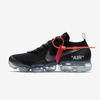 NIKE 耐克 Air Vapormax X Off-whitel联名款 男子跑鞋 AA3831-002 黑白色 42