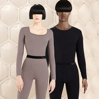 女士/男士玻尿酸加绒恒温保暖套装