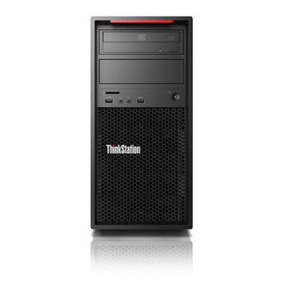 ThinkPad 思考本 ThinkStation P520C 台式机 黑色(至强W-2102、P600、16GB、1TB SSD、风冷)