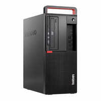 Lenovo 联想 ThinkCentre M730T 十代酷睿版 商用台式机 黑色(酷睿i3-10100、核芯显卡、8GB、1TB HDD、风冷)