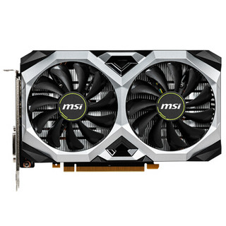 微星（MSI）万图师 GeForce GTX 1660 SUPER VENTUS XS C OC 6G 1660S时尚款 电竞游戏台式独立ITX小卡显卡