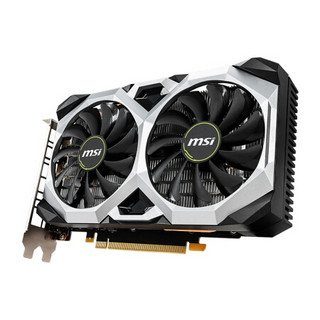 微星（MSI）万图师 GeForce GTX 1660 SUPER VENTUS XS C OC 6G 1660S时尚款 电竞游戏台式独立ITX小卡显卡