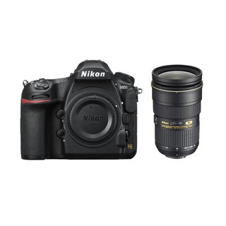 Nikon 尼康 D850 全画幅 数码单反相机 黑色 AF-S 24-70mm F2.8 E ED VR 变焦镜头 单镜头套机