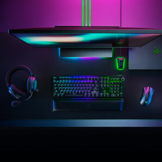 RAZER 雷蛇 旋风黑鲨V2 专业版 耳罩式头戴式降噪无线耳机 黑色