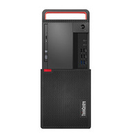 Lenovo 联想 ThinkCentre M920t 八代酷睿版 商用台式机 黑色 (酷睿i7-8700、2G独显、16GB、256GB SSD+8TB HDD、风冷)