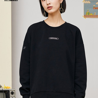XTEP特步卫衣女2020秋季新款女装运动服运动装休闲长袖运动套头衫上衣