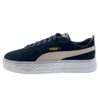 彪马 PUMA 女子 基础系列 Puma Smash Platform SD 休闲鞋 366488 13 黑色/粉红色 38.5码 UK5.5码