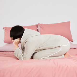 带帽夹丝棉女士家居套装